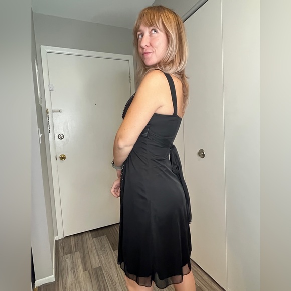 y2k vintage ruby rox mesh sparkle dress - Picture 7 of 10